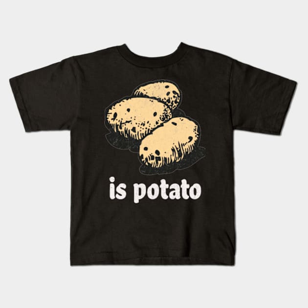 potato vintage Kids T-Shirt by girls store